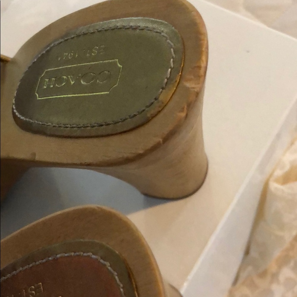 Coach Cagney heel slide slippers - Picture 3 of 6
